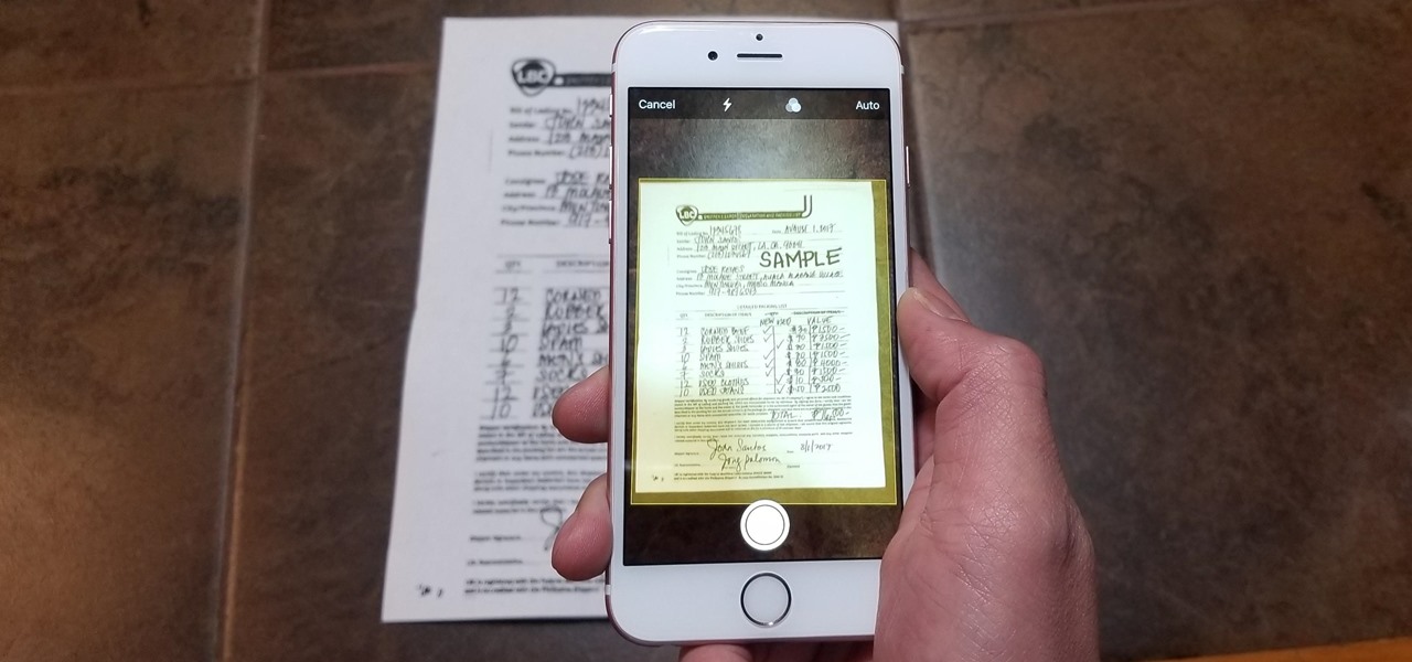 iPhone ile Belge Nasıl Taranır