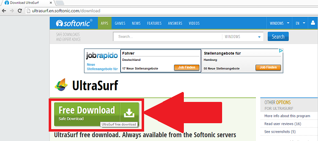 Ultrasurf Nasıl Kullanılır Adım 1 Ultrasurf Nasıl Kullanılır Adım 1
