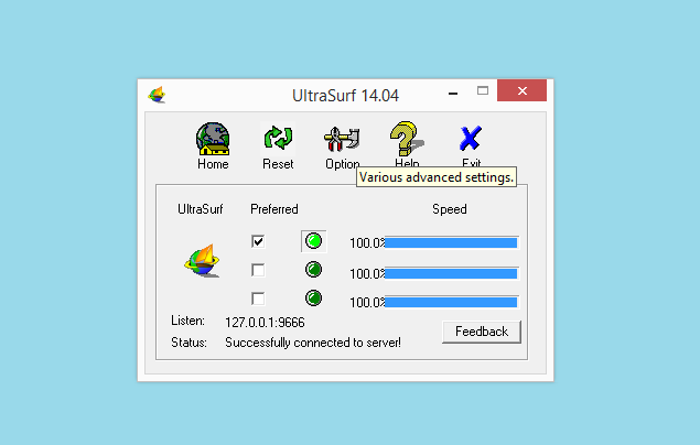 Ultrasurf Nasıl Kullanılır